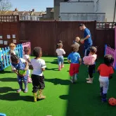 Kids playing at Tammy's Tiny Tots Nursery Kids playing at Tammy's Tiny Tots Nursery